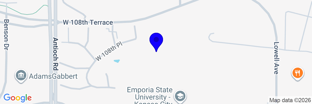 Map showing facility locations