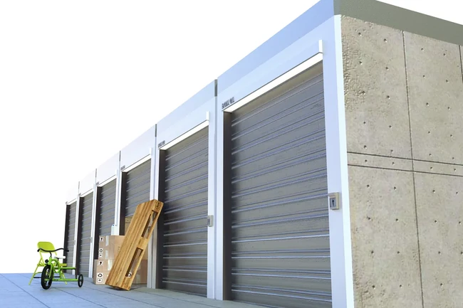 Exterior of a Storage Facility